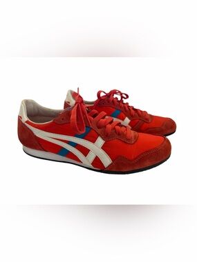 Onitsuka Tiger Sneakers Red White Blue Men’s Size 9